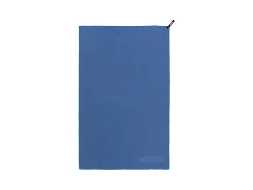 [90228370 1274851] KOOR Badetuch Silva Onda Blu L 80 x 130 cm
