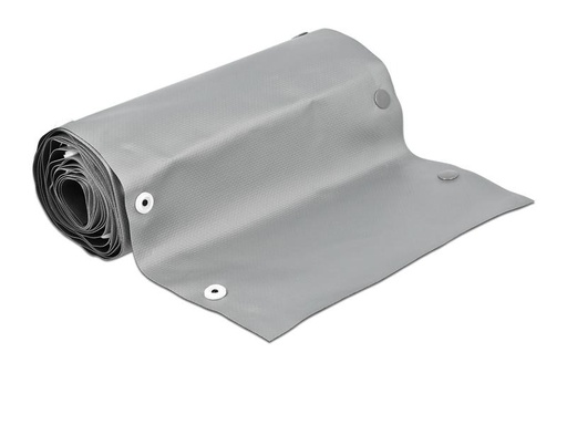[90037879 1134776] Delock Kabelschlauch 2 m x 50 mm, Knopfverschluss Grau