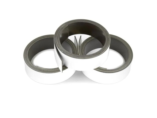 [90003776 279402] supermagnete Magnetband 20 mm x 1 m,  Weiss