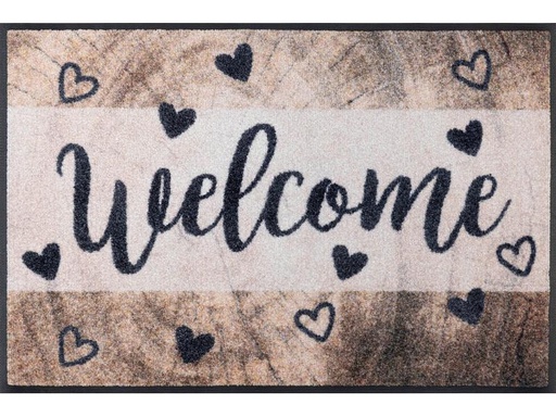 [90228458 1363602] wash+dry Fussmatte Wooden Welcome 50 x 75 cm