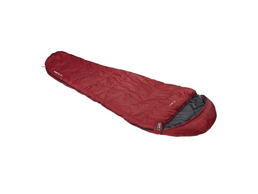[90228530 1322682] High Peak Schlafsack TR 300 Zip-left, Darkred-Grey