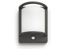 Philips Wandleuchte Samondra 12 W, 1200 lm, 2700 K, Anthrazit, BWM