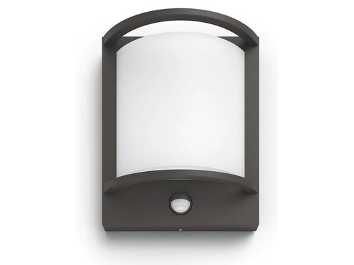 [90228594 1322318] Philips Wandleuchte Samondra 12 W, 1200 lm, 2700 K, Anthrazit, BWM