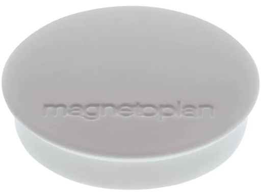[90037998 1072887] Magnetoplan Haftmagnet Discofix Ø 3 cm Weiss, 10 Stück