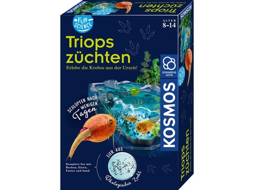 [90228791 1341885] Kosmos Experimentierkasten Fun Science – Triops züchten