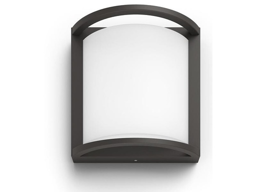 [90228808 1322317] Philips Wandleuchte Samondra, 12 W, 1200 lm, 2700 K, Anthrazit