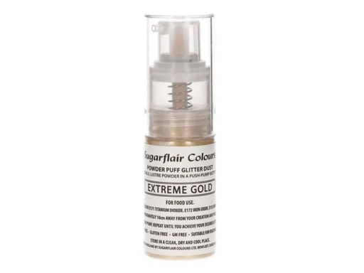 [90228945 1358918] BackshopSchweiz Glitzer-Staub Spray Extreme Gold 10 g