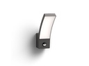Philips Wandleuchte Splay, 12 W, 1100 lm, 4000 K, Anthrazit, BWM