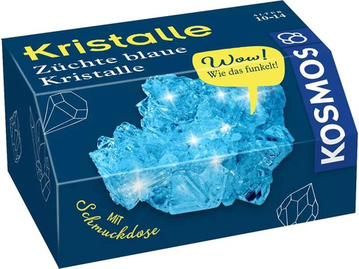 [90228995 1341871] Kosmos Experimentierkasten Blaue Kristalle selbst züchten