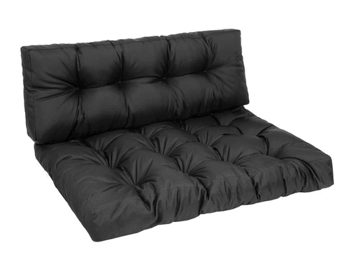 [90229009 1298142] COCON Palettenkissen-Set, Schwarz