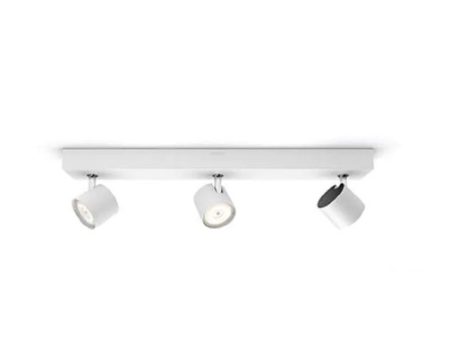 [90229071 1322336] Philips Spot Star Warm Glow, 3 x 4 W, 1500 lm, 2200-2700 K, Weiss