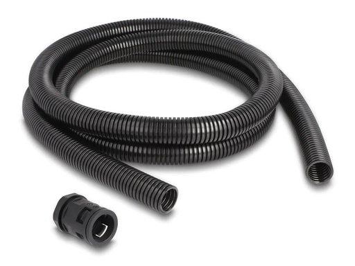 [90229127 1354539] Delock Kabelschlauch 2 m x 21.2 mm Schwarz