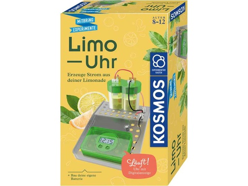 [90229138 1293551] Kosmos Experimentierkasten Limo-Uhr