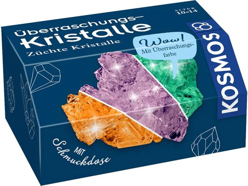 [90229145 1341874] Kosmos Experimentierkasten Überraschungs-Kristalle selbst züchten