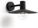 Philips Wandleuchte Skua, E27, 42 W, Schwarz