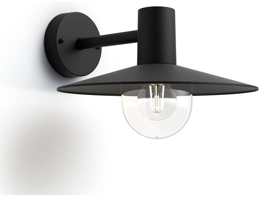 [90229148 1322324] Philips Wandleuchte Skua, E27, 42 W, Schwarz