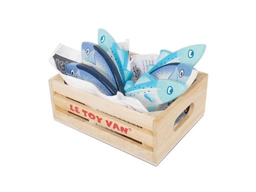 [90229159 1347895] LE TOY VAN Spiel-Lebensmittel Frische Fischkiste