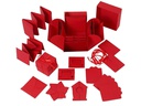 Creativ Company Geschenkbox Explosionsbox Rot, 12 x 12 x 12 cm
