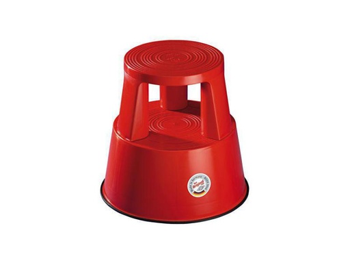 [90038167 1022670] WEDO Rollhocker Step Kunststoff, Rot