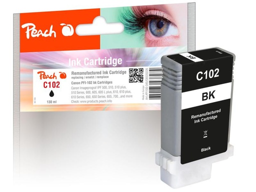 [90038205 765972] Peach Tinte Canon PFI-102 Black