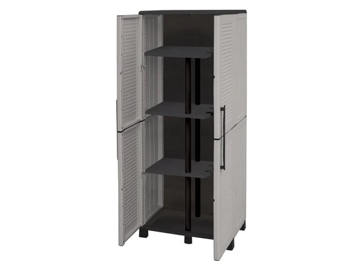 [90229428 1346799] Art Plast Gartenschrank Family F70/PS, Hellgrau