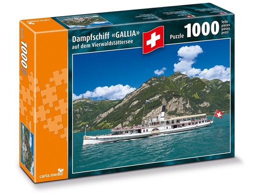[90229447 1367284] Carta.Media Puzzle Dampfschiff «Gallia»