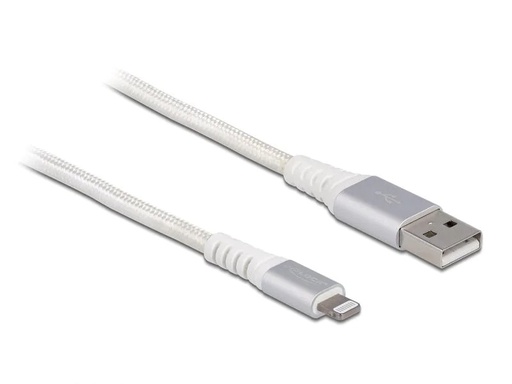 [90229466 1338302] Delock USB 2.0-Kabel USB A - Lightning 3 m