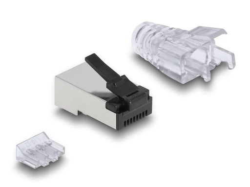 [90229503 1358778] Delock Stecker RJ45, FTP, Cat.6 50 Stück, Transparent