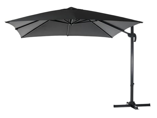 [90229507 1243166] COCON Sonnenschirm TR-031, 300 x 300 cm, hängend, Grau