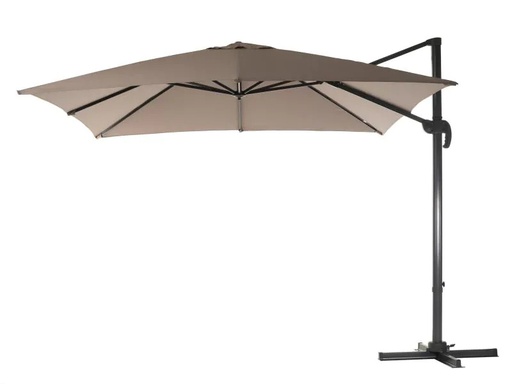 [90229519 1243168] COCON Sonnenschirm TR-031, 300 x 300 cm, hängend, Taupe