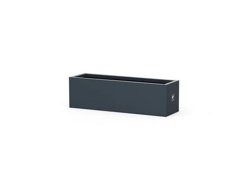 [90229537 1258299] Herstera Pflanzentopf Metal Planter Balcony, Anthrazit