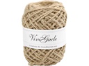 Creativ Company Kordel aus Hanf 1 mm/2 mm x 30 m, Beige