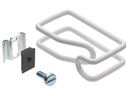 R&M Kabelführungsring 19 Rack , Weiss