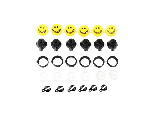[90229896 1366626] RC4WD Modellbau-Scheinwerfer KC HiLiTES Daylighter ohne LED, 1:10