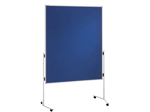 [90229986 1343232] Franken Moderationswand Eco 150 cm x 120 cm, Blau, einteilig