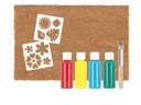 Esschert Design Fussmatte Blumen 40 cm x 60 cm