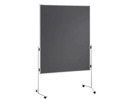 [90230054 1343233] Franken Moderationswand Eco 150 cm x 120 cm, Grau, einteilig