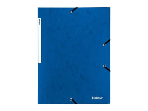 [90038396 555689] Biella Gummibandmappe A4 Blau