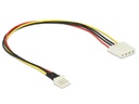 Delock Stromkabel Floppy 4Pin - Molex 30 cm