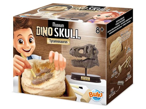 [90230114 1362736] Buki Experimentierkasten Dinosaurierschädel – Tyrannosaurus