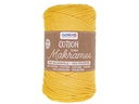 Glorex Wolle Makramee Cotton 2 mm, 250g, Senfgelb