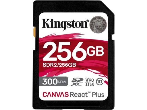[90230265 1368923] Kingston SDXC-Karte Canvas React Plus 256 GB