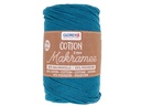 Glorex Wolle Makramee Cotton 2 mm, 250g, Türkis