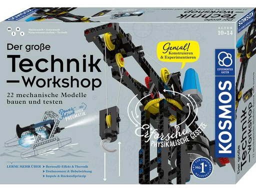 [90230368 1341892] Kosmos Experimentierkasten Der grosse Technik-Workshop