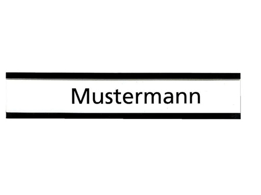 [90230370 1342992] Franken Magnetschild 75 x 20 mm, Braun, 10 Stück
