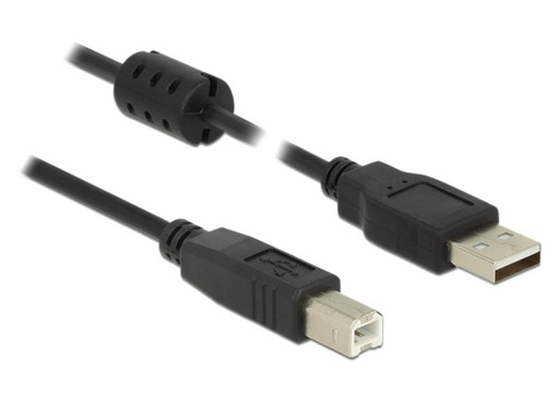 [90038501 909670] Delock USB 2.0-Kabel  USB A - USB B 5 m