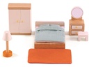 Hape Puppenhausmöbel Schlafzimmer