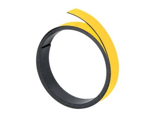 [90230601 1343083] Franken Magnetband 10 mm x 1 m, Gelb