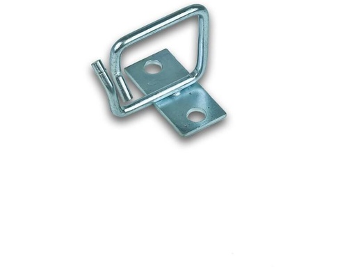 [90038540 230287] Wirewin Kabelführungsring KFH 40*40 LF/RG 19 Rack, Silber