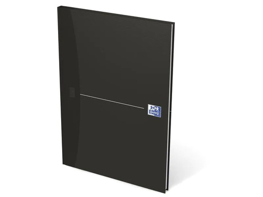 [90038545 1108934] Oxford Notizbuch Office Essentials, A4, Liniert, Schwarz